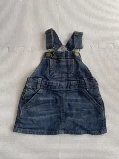 babyGap デニムオーバーオールワンピース 12-18ヶ月