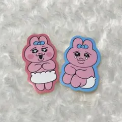 おぱんちゅうさぎ ステッカー 2枚セット