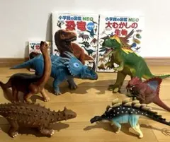 【美品】恐竜フィギュア　恐竜図鑑　まとめ売り