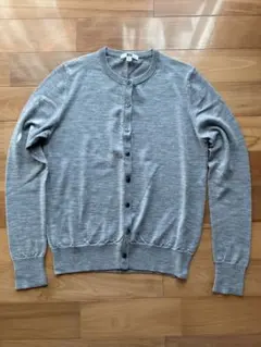 UNIQLOメリノウールカーディガン グレー Mサイズ