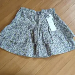 【新品】anyFAM 　花柄夏用ショートパンツ　130