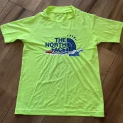 ノースフェイス キッズ 水着 ラッシュガード 120 黄緑