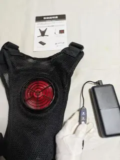 まさ様専用　ベルチェベスト メッシュ 赤ファン バッテリー式