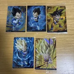 ドラゴンボール　イタジャガ　ダイマ　ベジータ　孫悟空　5枚セット