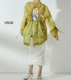UN3D ギャザーオープンシャツ ¥24,200のサムネイル