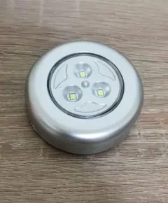 LEDプッシュライト 3灯式 シルバーのサムネイル