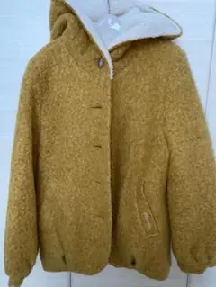 ポンポネット 150 M キッズ 中綿コート ボアフード ジャケット