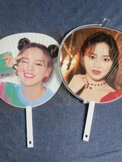 NiziU ニジュー リオ RIO うちわセット