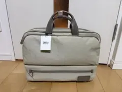 TAKEO KIKUCHI ビジネスバッグ グレー 中型