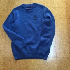 ビックマンシング　セーター　Ｌサイズ　明るめ紺色　存在感あり。