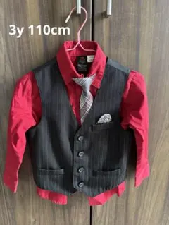 キッズ フォーマルスーツ 4点セット 110cm