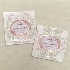 SABON リペアシャンプー＆コンディショナー　グリーン・ローズ　試供品