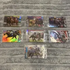 サラブレッドホースコレクション　カードセット ７枚