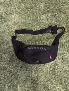 KANGOL ボディバッグ ブラック