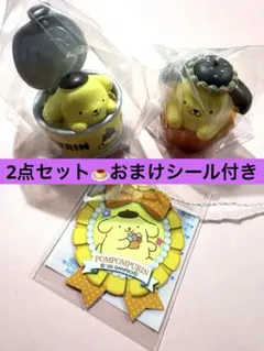 2点セット★カンキャラ　チョコレートドール　ポムポムプリン　ガチャ　サンリオ