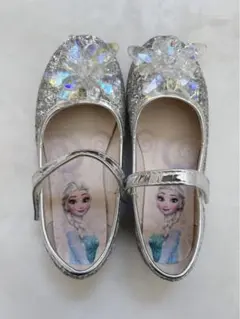 キッズサンダル20cm エルサ　キラキラ　発表会　卒園式　入学式　パーティー