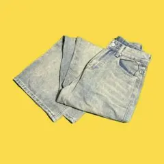 ストレートデニム ハイウエスト