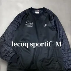 ルコックゴルフ ブラック スニード M 中綿プルオーバー