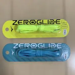 Zeroglides シューレース 120cm イエロー 130cm ブルー