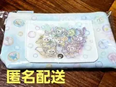 【匿名】ダッフィー 20周年 スーベニア　おてふきキャリー カラフルハピネス