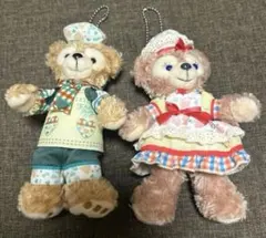 2020年　ハートウォーミングデイズ　ぬいぐるみバッジ ダッフィー シェリーメイ