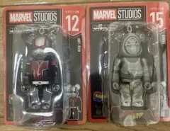 MARVEL BE@RBRICK Happyくじ　 ベアブリック12＆15セット