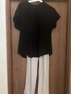 ゆきさん専用　トップスのみクレープジャージーテーパードパンツセットアップ