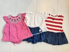 4点セット女の子 80センチ