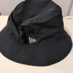NEWERA サマーバケットハット ブラック M/Lサイズ