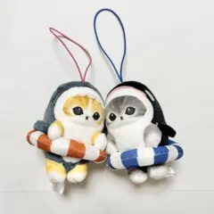 mofusand 浮き輪でエンジョイ サメにゃん シャチにゃん マスコット