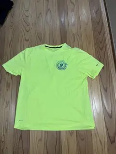 Nike Dri-FIT 蛍光イエロー Tシャツ L