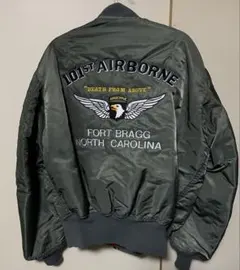 ロ*ー様 新品未使用　レア品　101st AIRBORNE MA-1 フライトジのサムネイル