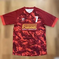 赤・迷彩 サッカーシャツ 背番号7のサムネイル