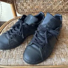 adidas Stan Smith ブラックスニーカー早い者勝ち