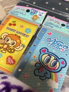 キャラクターシール帳セット 2冊 6穴