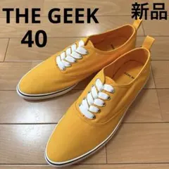 新品　THE GEEKザギーク　キャンバススニーカ 25.5cm 希少カラーのサムネイル