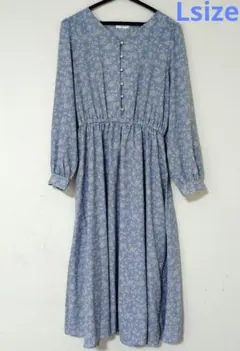 ハニーズ GLACIER　花柄ワンピース　Lサイズ