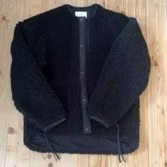 HYKE（ハイク）ボアコートSサイズ ブラック