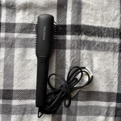 SALONIA ブラシヘアアイロン ブラック