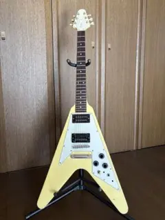Chatting Bird フライングVタイプ フレイムトップ！セットネック仕様 Chatting Bird フライングVタイプ フレイムトップ！セットネック