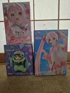 桜ミク Coreful フィギュア & GUNDAM x MIKU セット