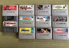 【ジャンク】スーパーファミコン ソフト11本セット／任天堂 SFC
