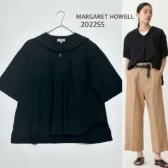 マーガレットハウエル 現行 リネンシャツ セーラーカラー M 半袖 2025年最新】マーガレットハウエル シャツ セーラーカラーの人気