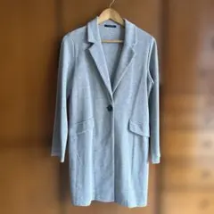 INGNI グレー チェスターコート　ロングテーラードジャケット　春物　Mサイズ