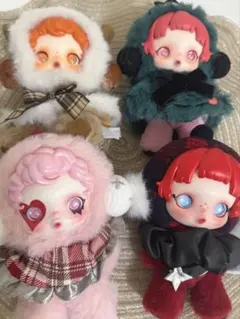 ④SKULL PANDAスカルパンダ⭐︎4体セットのサムネイル