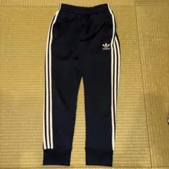 adidas 3本ライン ネイビー ジョガーパンツ アディダス