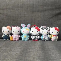 ハッピーセット ハローキティ ストラップ 6体セット