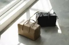 pinue ピヌエ ボストンバッグ マスタード 田久保夏鈴