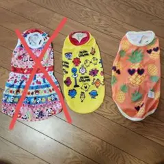 新品クークチュール犬用ストライプTシャツ2着セットスーパークール