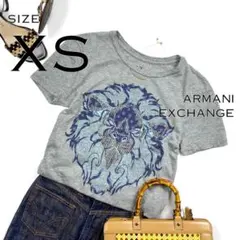 ARMANI EXCHANGEアルマーニ アニマルプリント半袖カットソーS